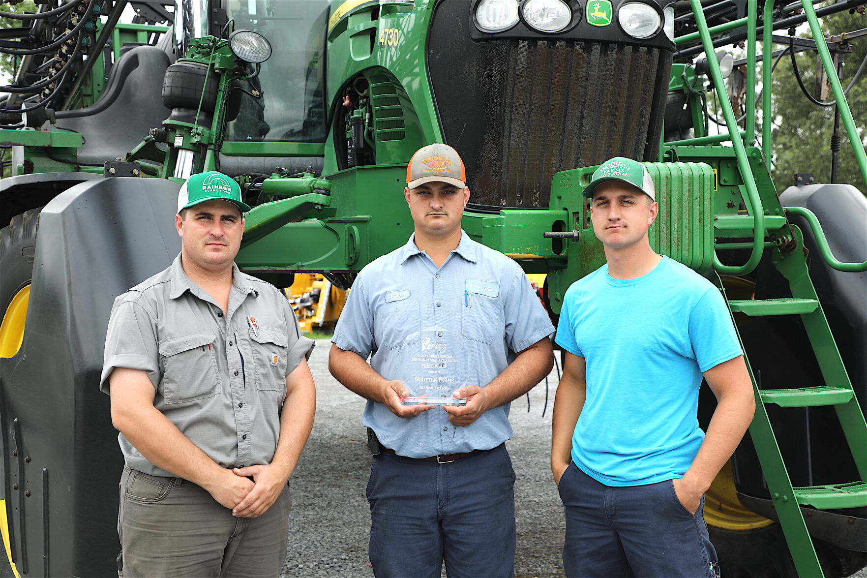 Wootten Farms wins Alabama Soybean Yield Contest